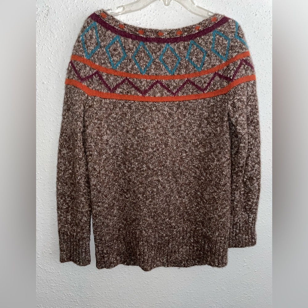 Sundance Button Down Wool Blend Mutliclored Boho … - image 2